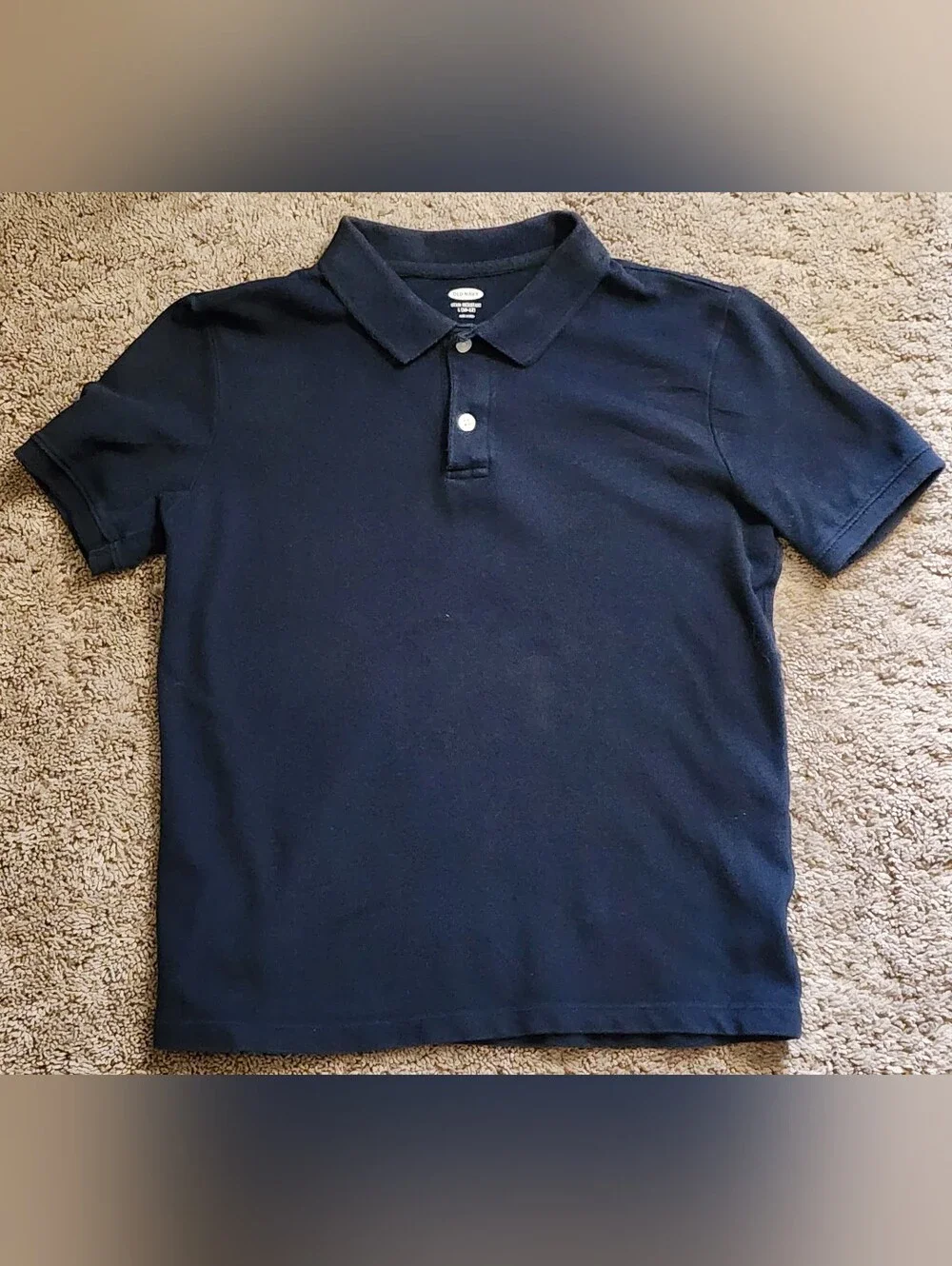 Boys Size 10-12 Uniforms, 6 Polo Shirts, Size 10 Shorts, Flaws Shown